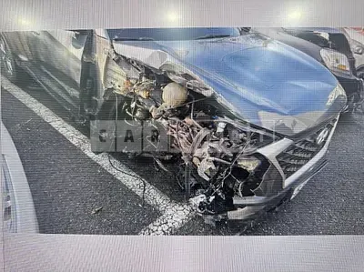 Photo 1 of 9: 2019 Hyundai Tucson, VIN KMHJ381ABKU942479 — Korean insurance auction