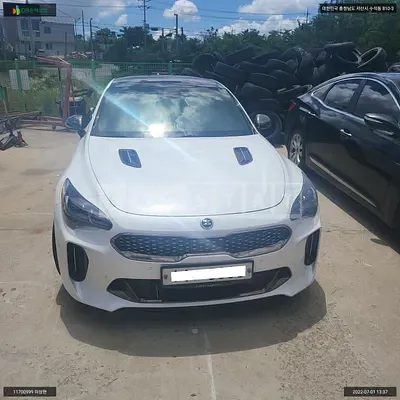 Photo 1 of 16: 2017 Kia Stinger, VIN KNAE751CDJS004356 — Korean insurance auction