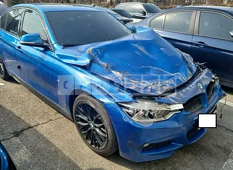 Photo 3 of 3: 2016 BMW 328i, VIN WBA8E9109GK437921 — Korean insurance auction