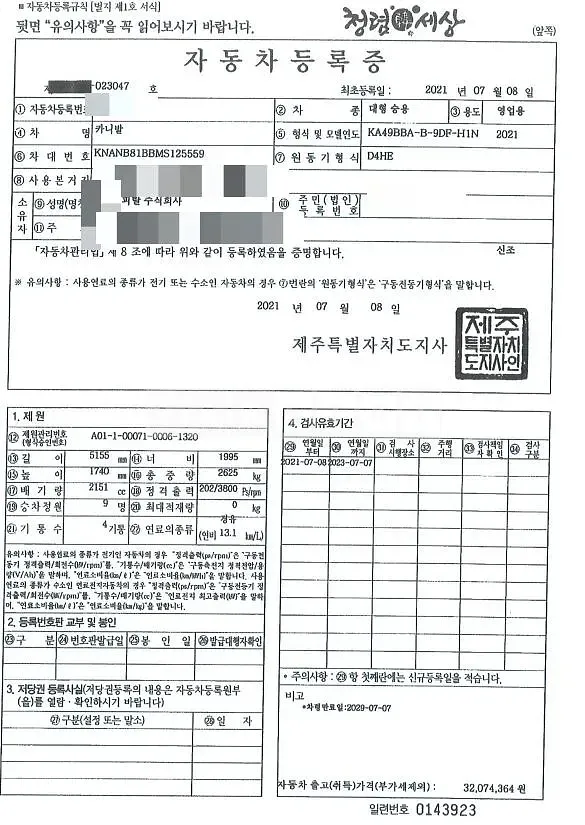 Photo 2 of 8: 2021 Kia Carnivals, VIN KNANB81BBMS125559 — Korean insurance auction