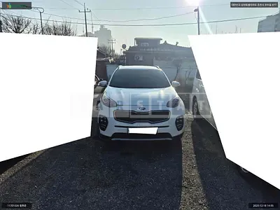 Photo 1 of 10: 2018 Kia Sportage, VIN KNAPM813BJK469259 — Korean insurance auction