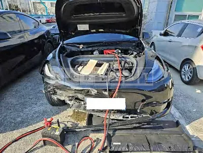 Photo 1 of 17: 2024 Tesla Model Y RWD — Korean insurance auction