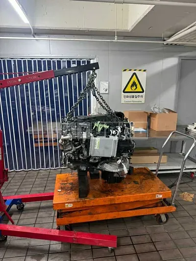 Photo 1 of 2: 2025 Mercedes-Benz G 450d Engine — Korean insurance auction