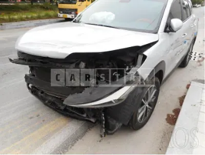 Photo 1 of 24: 2017 Hyundai Tucson, VIN KMHJ381ABHU361557 — Korean insurance auction