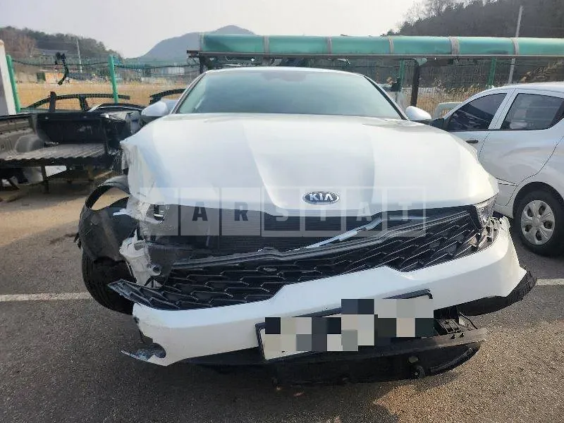 Photo 2 of 34: 2021 Kia K5, VIN KNAG141ABMA141476 — Korean insurance auction