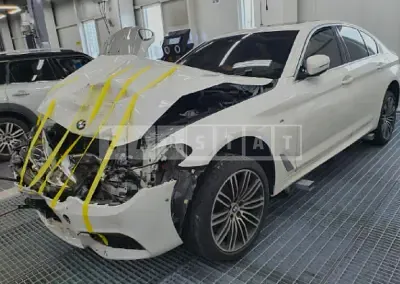 Photo 1 of 9: 2020 BMW 530i xDrive M Sport Package, VIN WBAJR9108LCE58871 — Korean insurance auction