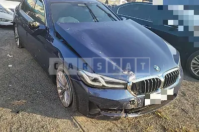 Photo 1 of 37: 2020 BMW 523d, VIN WBA11ES06MCF27623 — Korean insurance auction