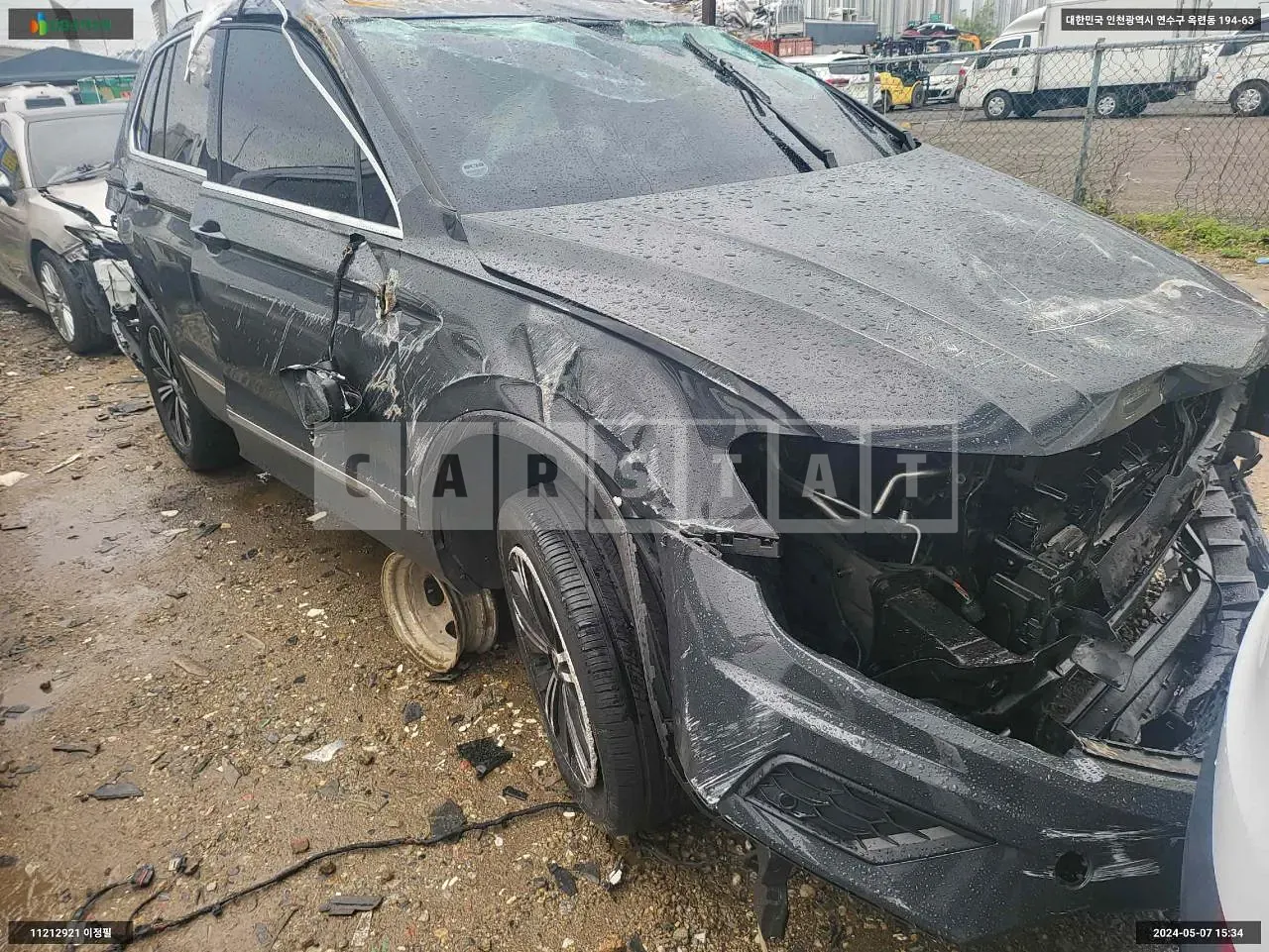 Photo 2 of 12: 2018 Volkswagen Tiguan 2.0 TDI, VIN WVGZZZ5NZJW950607 — Korean insurance auction