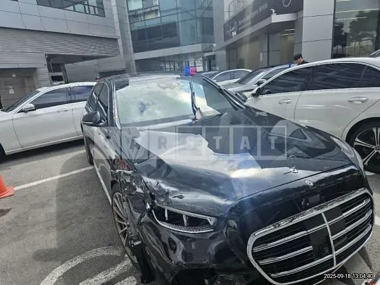 Photo 2 of 9: 2023 Mercedes-Benz S400d 4Matic — Korean insurance auction
