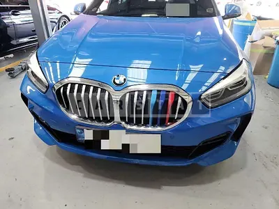Photo 1 of 24: 2021 BMW 118d, VIN WBA7M9106M7H06781 — Korean insurance auction