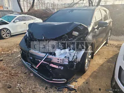 Photo 1 of 11: 2022 Toyota Sienna Hybrid 2WD, VIN 5TDGRKEC6NS106105 — Korean insurance auction
