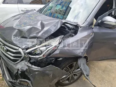 Photo 1 of 19: 2015 Hyundai Tucson, VIN KMHJT81VBFU057334 — Korean insurance auction