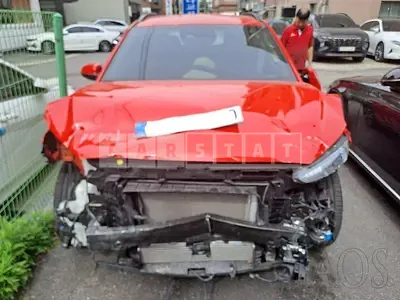 Photo 1 of 37: 2022 Hyundai Kona, VIN KMHK3813GNU841156 — Korean insurance auction