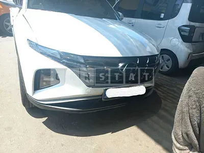 Photo 1 of 8: 2021 Hyundai Tucson, VIN KMHJB81BGMU024837 — Korean insurance auction