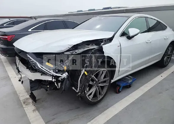 Photo 2 of 50: 2021 Audi A7 55 TFSI quattro, VIN WAUZZZF21MN031161 — Korean insurance auction