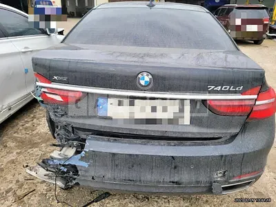 Photo 1 of 27: 2015 BMW 730Ld xDrive, VIN WBA7G6104GG509180 — Korean insurance auction