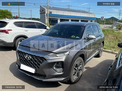 Photo 1 of 23: 2018 Hyundai Santa Fe, VIN KMHS381BBKU047926 — Korean insurance auction