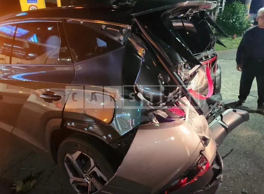 Photo 2 of 10: 2023 Hyundai Tucson, VIN KMHJE811BPU103481 — Korean insurance auction