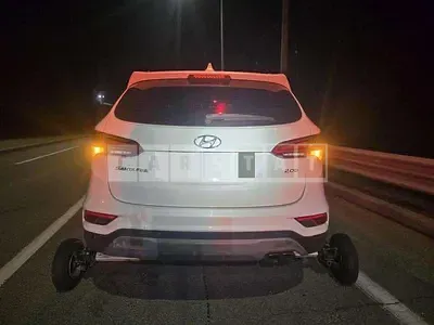 Photo 1 of 12: 2017 Hyundai Santa Fe DM — Korean insurance auction