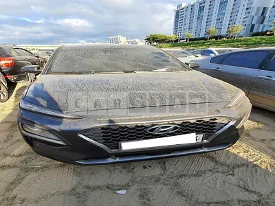 Photo 1 of 8: 2019 Hyundai Kona, VIN KMHK4815GLU495629 — Korean insurance auction