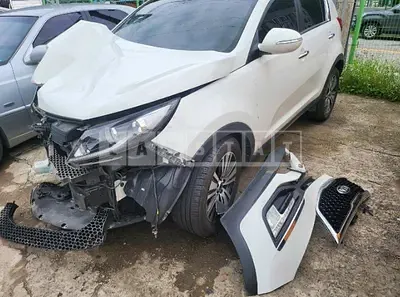 Photo 1 of 16: 2015 Kia Sportage, VIN KNAPE813BFK757602 — Korean insurance auction