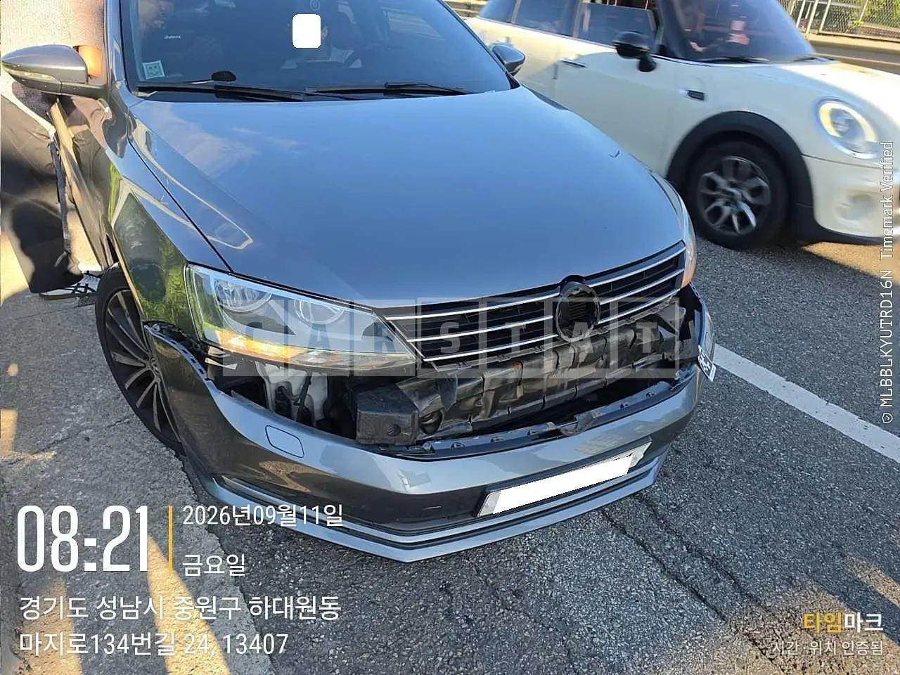 Photo 2 of 7: 2015 Volkswagen Jetta 2.0 TDI BMT, VIN WVWZZZ16ZFM017459 — Korean insurance auction