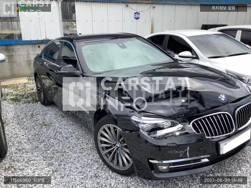 Photo 2 of 15: 2015 BMW 740d xDrive, VIN WBAYB0109FD599264 — Korean insurance auction