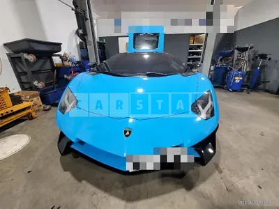 Photo 1 of 74: 2015 Lamborghini Aventador, VIN ZHWEC1ZD7FLA03066 — Korean insurance auction