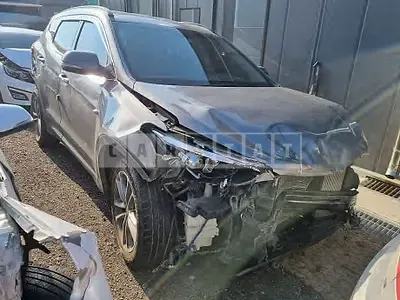 Photo 1 of 24: 2017 Hyundai Santa Fe, VIN KMHSW81UBHU707928 — Korean insurance auction