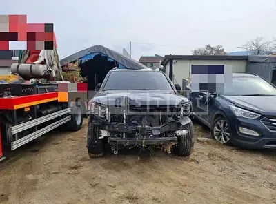 Photo 1 of 17: 2022 Kia Mojave 3.0 (4WD), VIN KNAKR814DPA245966 — Korean insurance auction