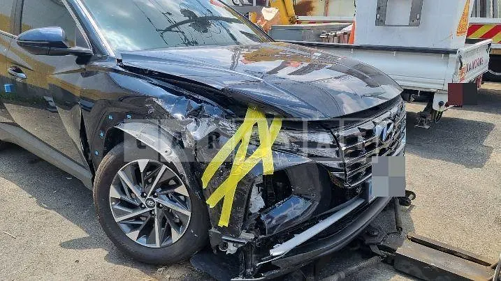 Photo 2 of 16: 2023 Hyundai Tucson 1.6 — Korean insurance auction