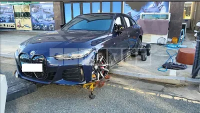 Photo 1 of 15: 2022 BMW i4 M50 — Korean insurance auction