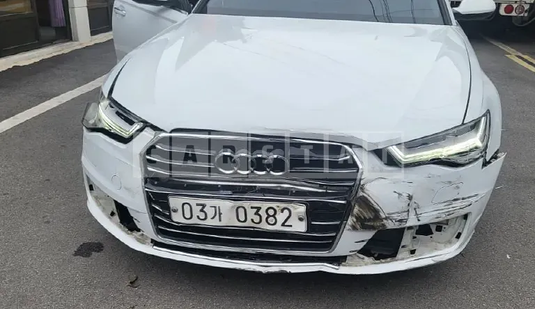 Photo 2 of 7: 2016 Audi A6 40 TDI Four, VIN WAUZZZ4G9GN186303 — Korean insurance auction