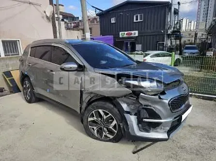Photo 2 of 8: 2018 Kia Sportage, VIN KNAP681ABKK605565 — Korean insurance auction