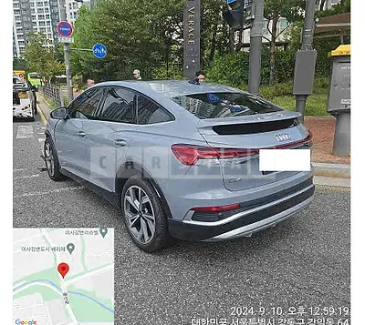 Photo 1 of 7: 2022 Audi Q4 Sportback e-tron 40 — Korean insurance auction