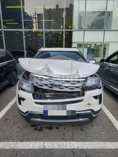 Photo 1 of 9: 2018 Ford Explorer 2.3 AWD — Korean insurance auction