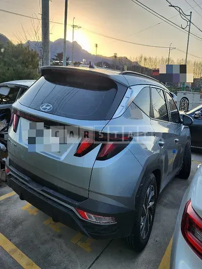 Photo 1 of 28: 2023 Hyundai Tucson, VIN KMHJC81CBPU276058 — Korean insurance auction