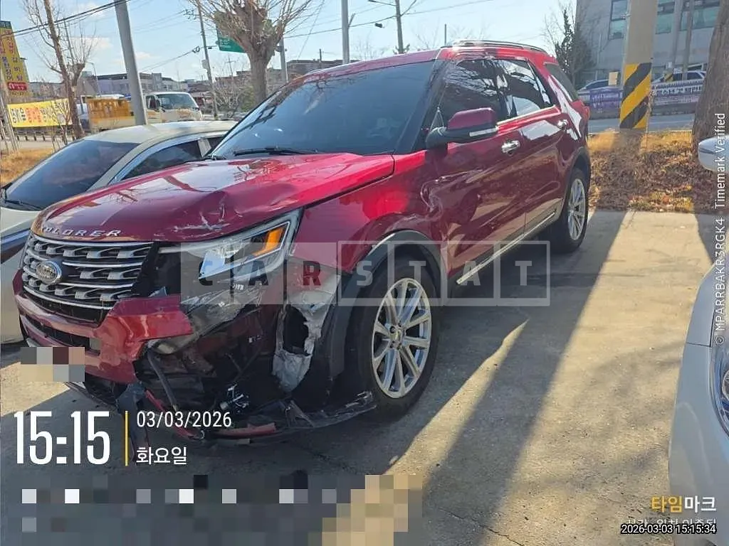 Photo 2 of 11: 2015 Ford Explorer 2.3 AWD — Korean insurance auction