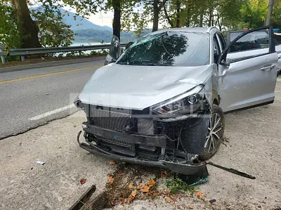 Photo 1 of 6: 2017 Hyundai Tucson, VIN KMHJ381ABHU452819 — Korean insurance auction