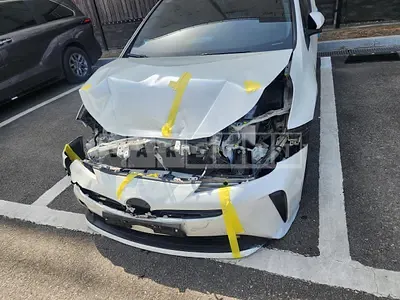Photo 1 of 27: 2019 Toyota Prius 2WD, VIN JTDKARFU0K3092197 — Korean insurance auction