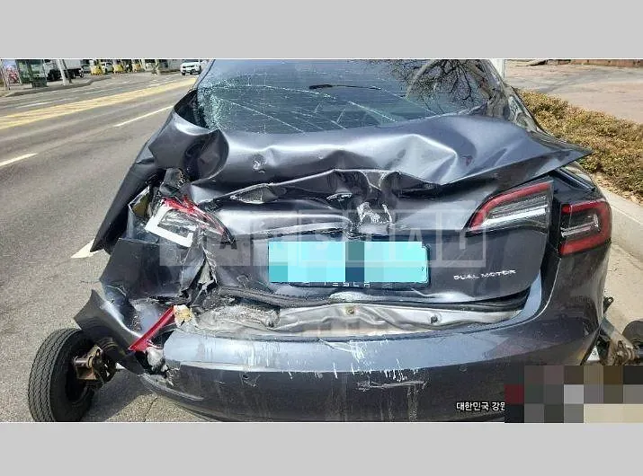 Photo 2 of 12: 2021 Tesla Model 3 Long Range — Korean insurance auction