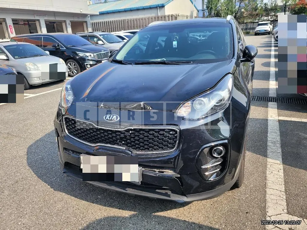 Photo 2 of 7: 2015 Kia Sportage 1.7, VIN KNAP6815GGK027820 — Korean insurance auction