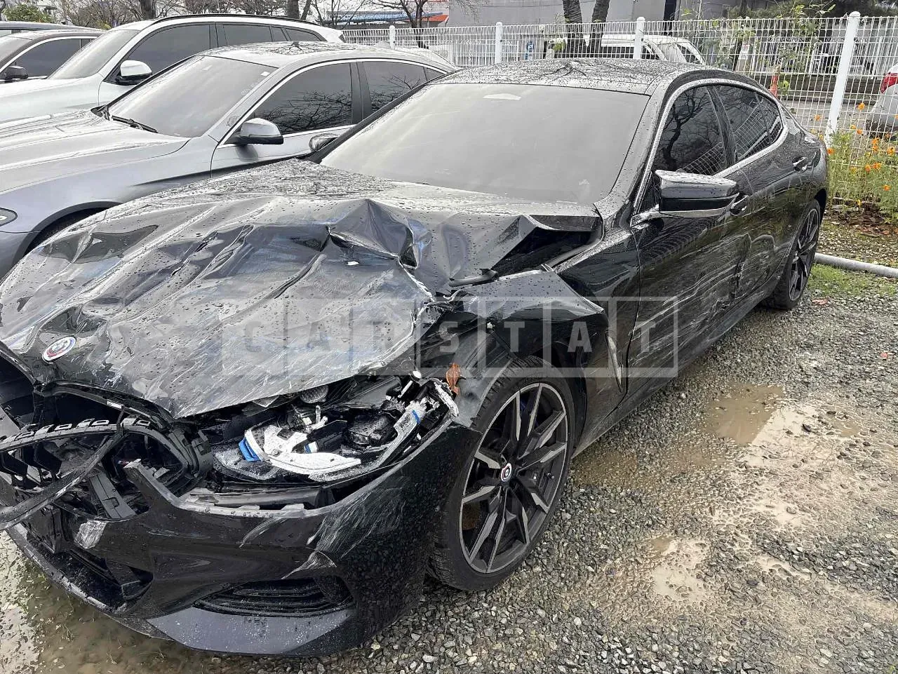 Photo 2 of 7: 2022 BMW M850i xDrive Gran Coupe, VIN WBAGV8102PCL44397 — Korean insurance auction
