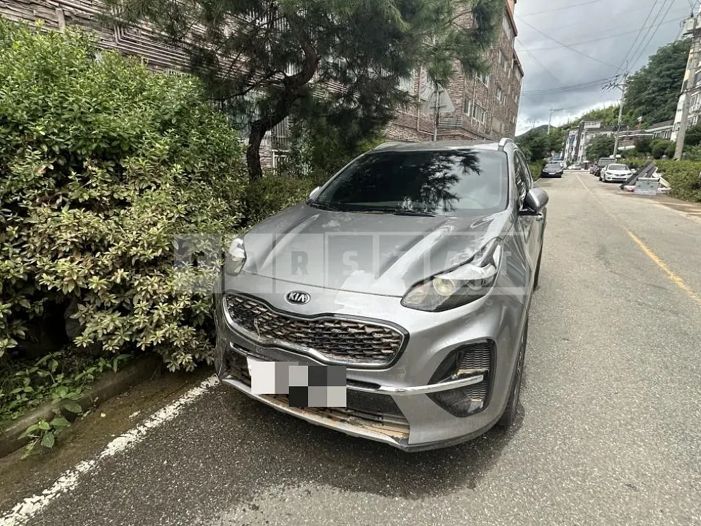 Photo 2 of 7: 2020 Kia Sportage 2.0, VIN KNAP681ABLK840084 — Korean insurance auction