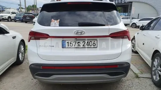 Photo 2 of 11: 2022 Hyundai Santa Fe — Korean insurance auction