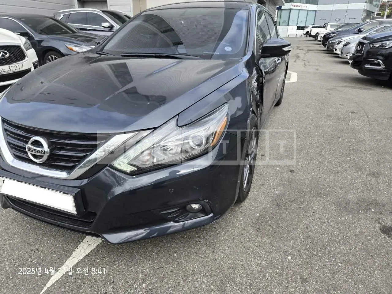 Photo 2 of 30: 2017 Nissan Altima 2.5, VIN 1N4AL3AP6HC296988 — Korean insurance auction