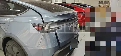 Photo 1 of 36: 2025 Tesla Model Y RWD, VIN LRWYGCFJ6SC029680 — Korean insurance auction