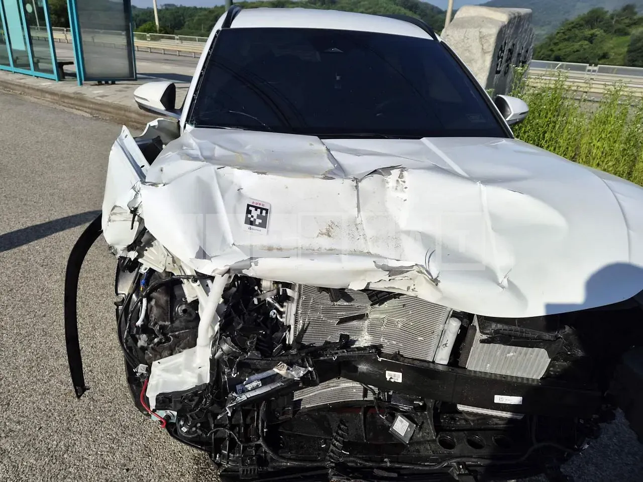 Photo 2 of 15: 2026 Hyundai Tucson, VIN KMHJC81BGTU477051 — Korean insurance auction