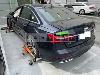 Photo 1 of 22: 2021 Audi A6 45 TFSI quattro, VIN WAUZZZF21MN079226 — Korean insurance auction