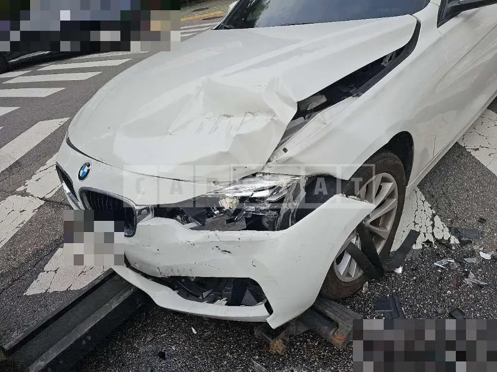Photo 2 of 8: 2017 BMW 320d — Korean insurance auction